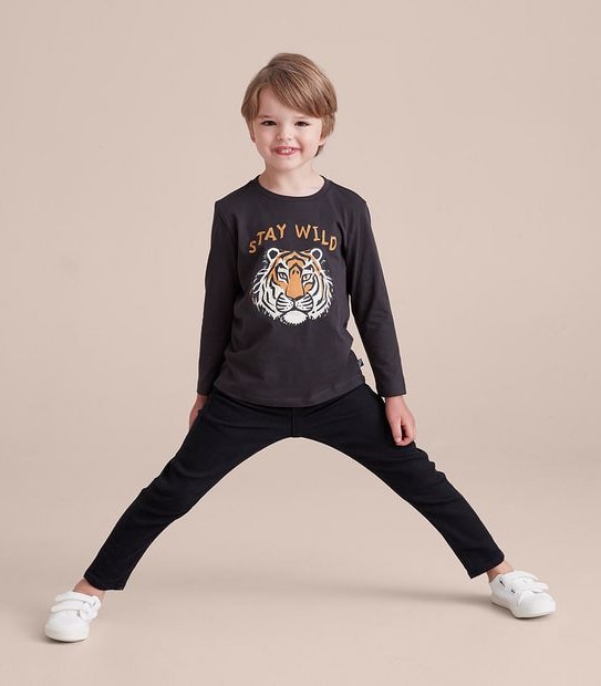 Organic Cotton Print Top