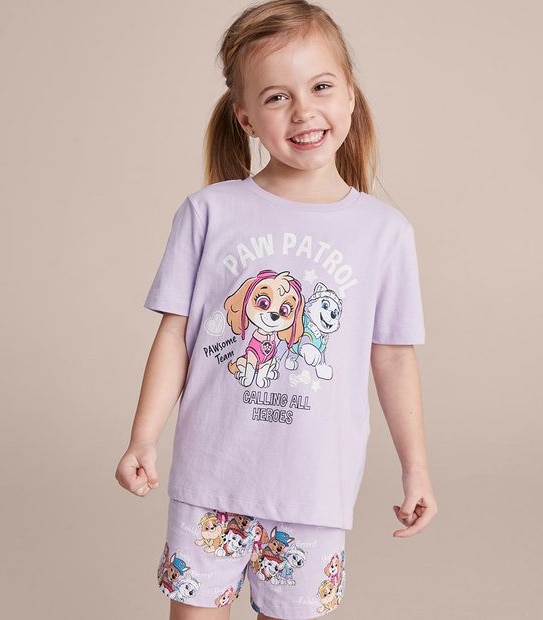 Kids Family Matching Paw Patrol Cotton Pyjama Set