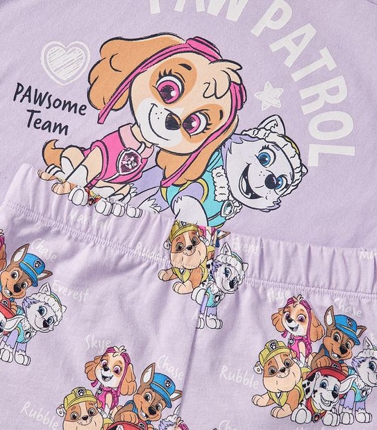 Kids Family Matching Paw Patrol Cotton Pyjama Set