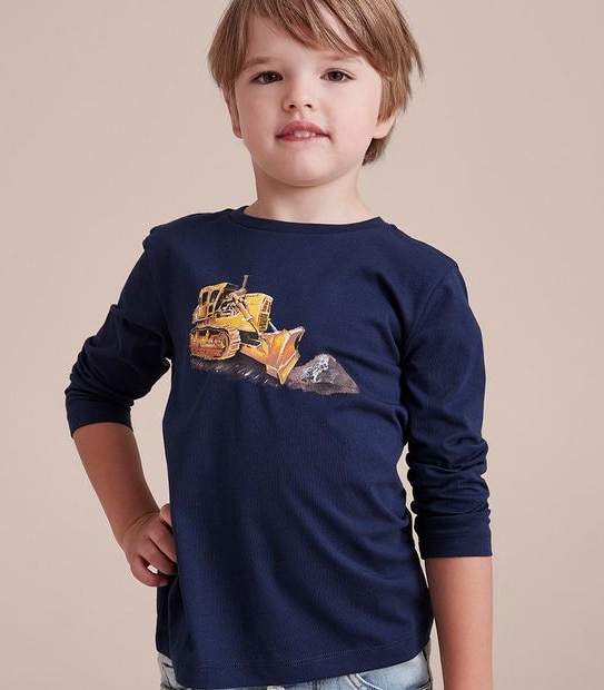 Organic Cotton Print Top
