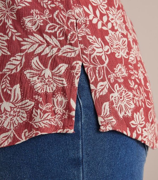 Curve Dallas Print Top