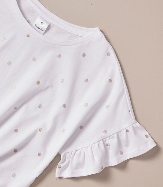 Tie-Front T-shirt