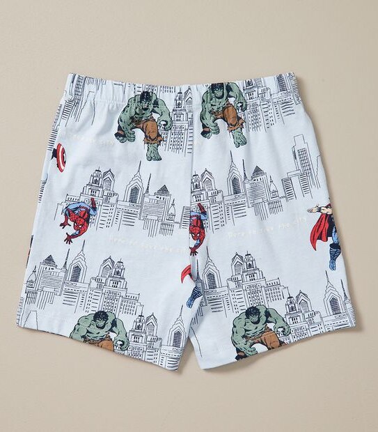 2 Pack Marvel Cotton Pyjama Sets 5 of 5