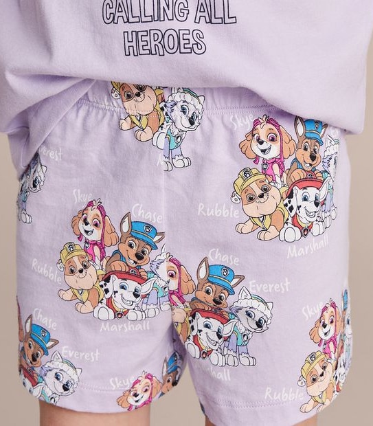 Kids Family Matching Paw Patrol Cotton Pyjama Set
