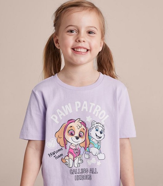 Kids Family Matching Paw Patrol Cotton Pyjama Set