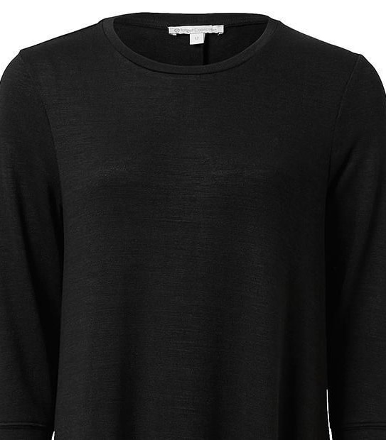 3/4 Swing Dress - Black