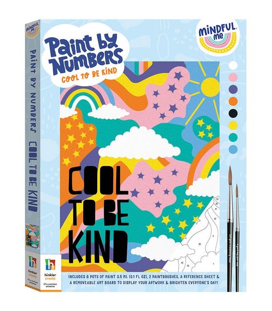 Mindful Me Paint By Numbers Kit - Cool to be Kind