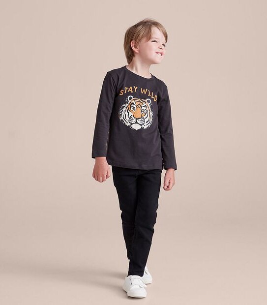Organic Cotton Print Top