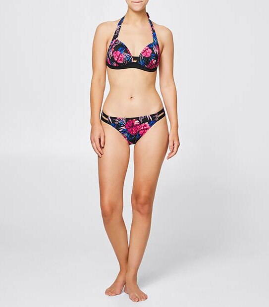 Botanical Halter Bikini Top
