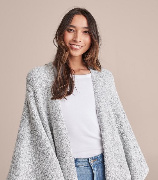 Knit Wrap - Boucle
