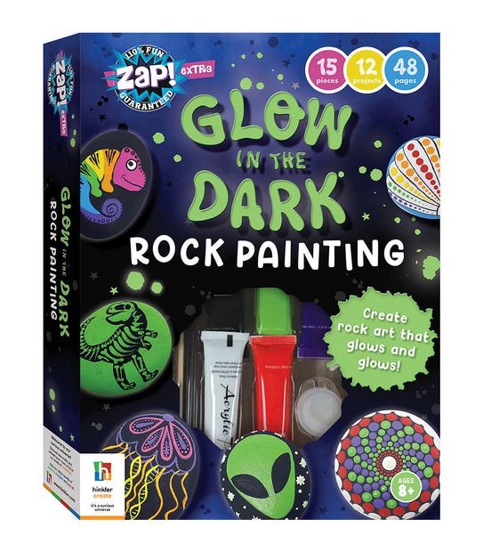 ZAP! Extra Glow in the Dark Rock Painting