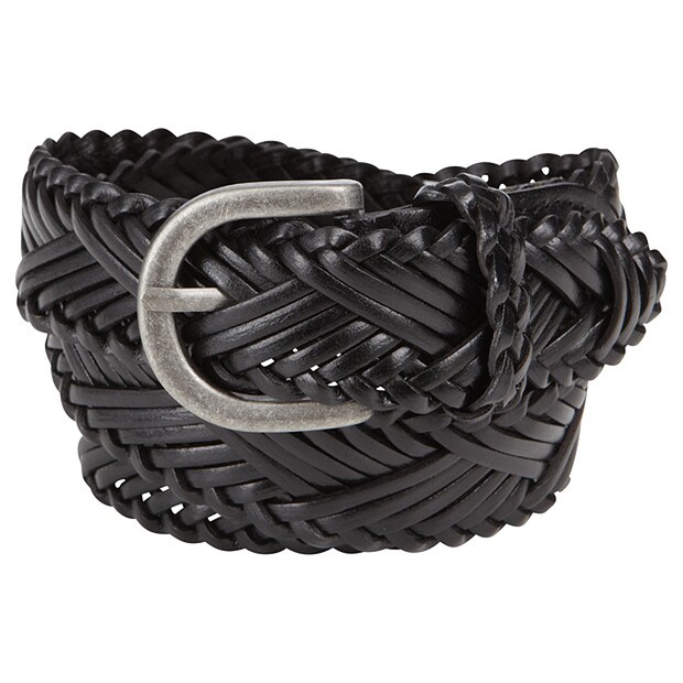 Ladies' Intricate Braided Belt - Black Ladies' Intricate Braided Belt - Black