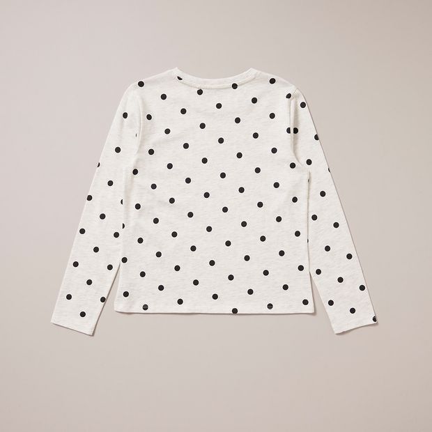 Organic Cotton Polka Dot Top