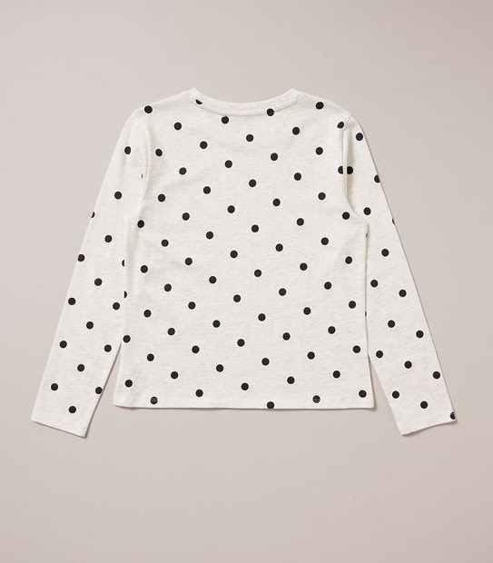 Organic Cotton Polka Dot Top
