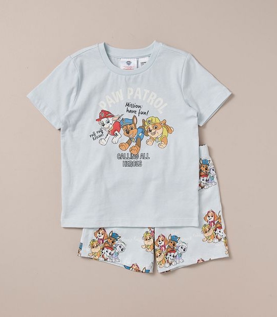 Kids Family Matching Paw Patrol Cotton Pyjama Set