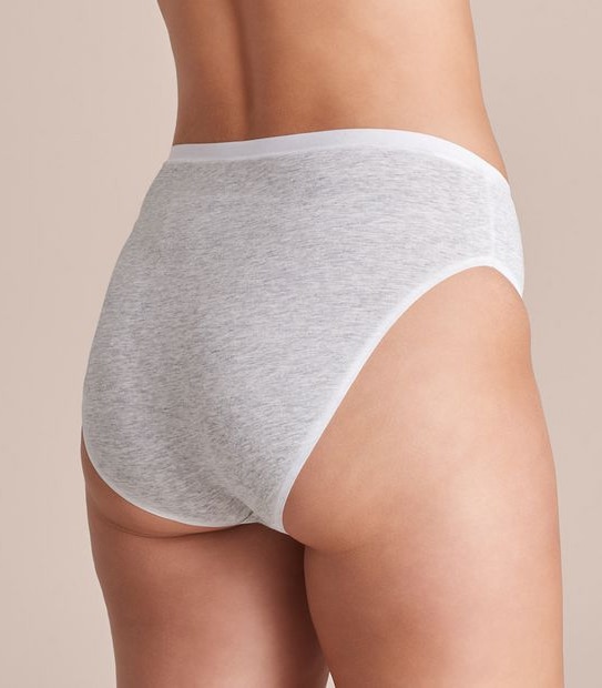 Cotton/Modal High Cut Briefs