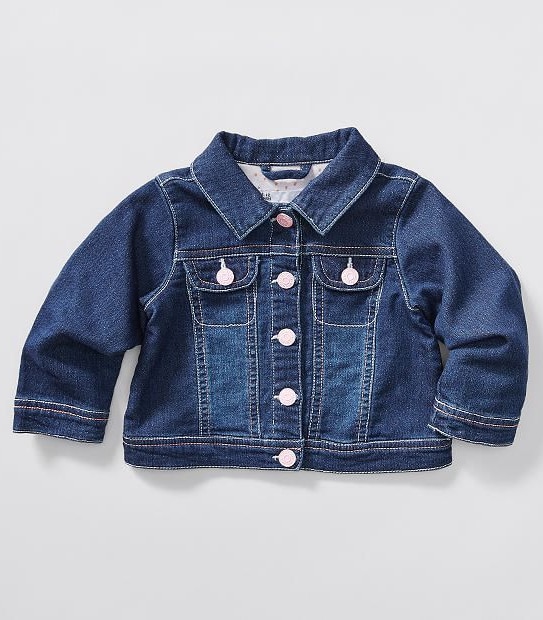 Baby Knit Denim Jacket