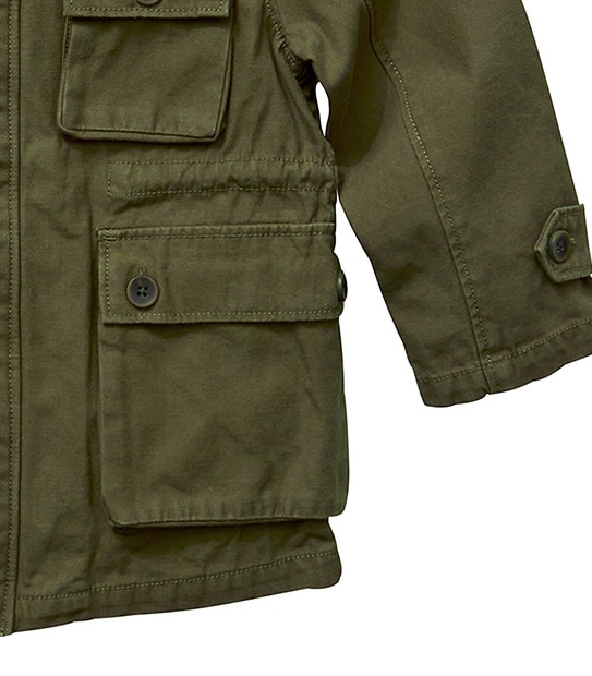 Boys' Khaki Anorak Jacket