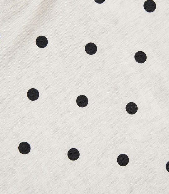 Organic Cotton Polka Dot Top