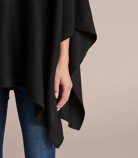 Zip Front Poncho