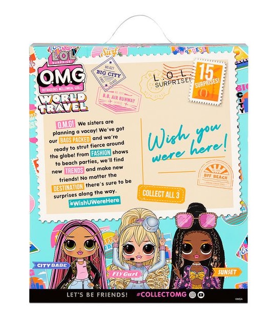L.O.L. Surprise! O.M.G. World Travel Doll - Assorted*