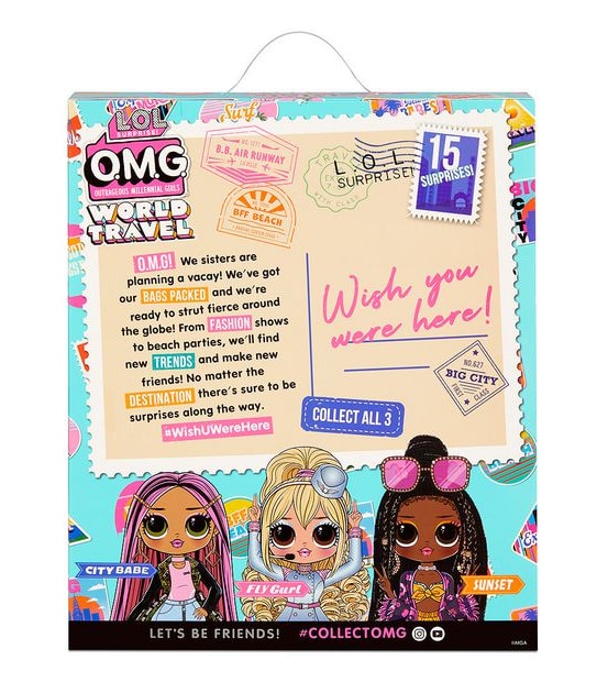 L.O.L. Surprise! O.M.G. World Travel Doll - Assorted*