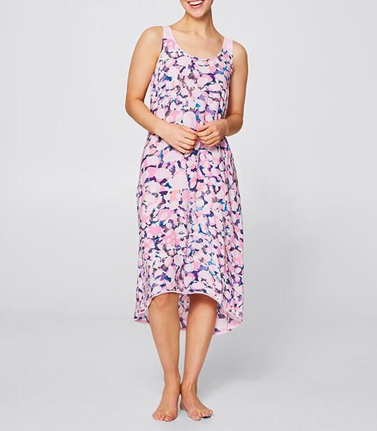 Trapeze Print Chemise