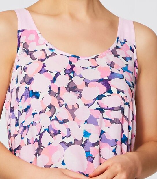 Trapeze Print Chemise