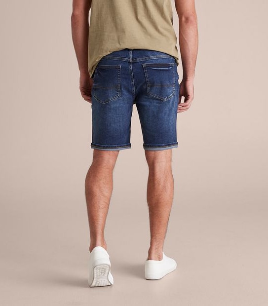 Slim Denim Shorts
