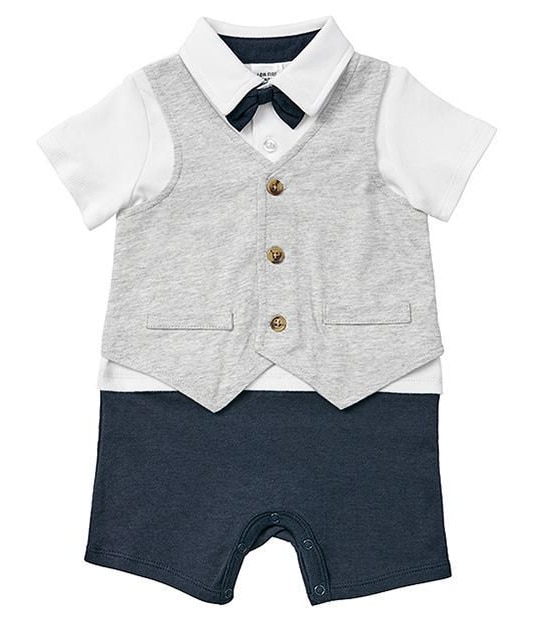 Boys' Suit Look Romper