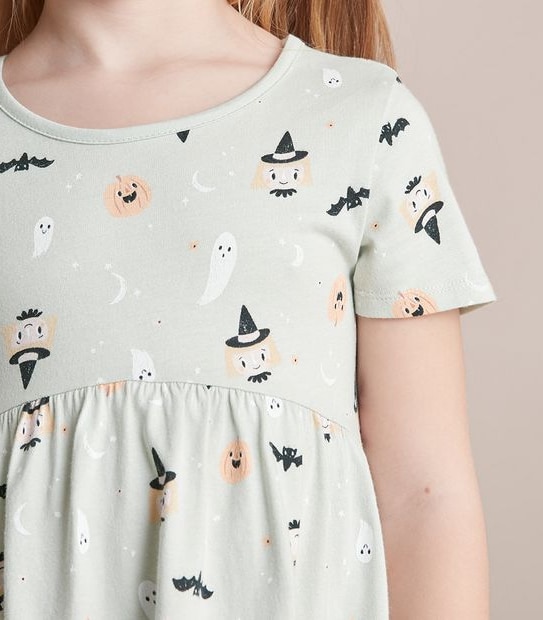 Halloween Print Dress
