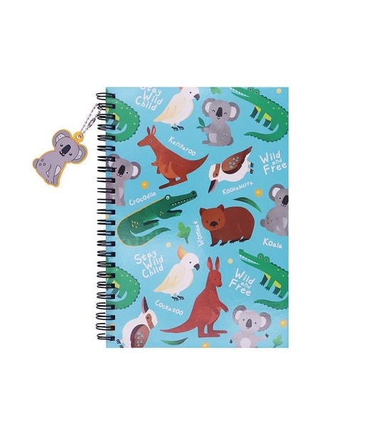 A5 Spiral Notebook - Australian Animals