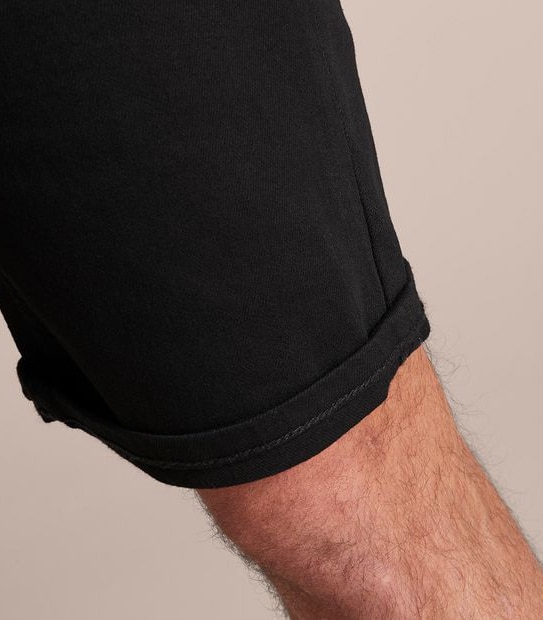 Slim Denim Shorts