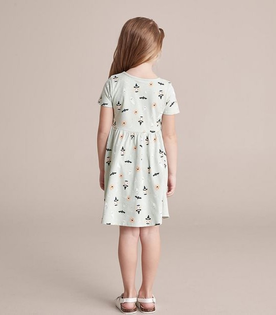 Halloween Print Dress