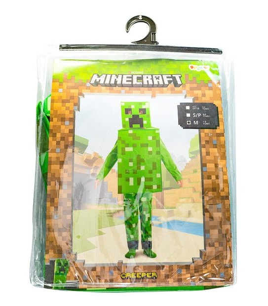 Minecraft Creeper Deluxe Kids Costume