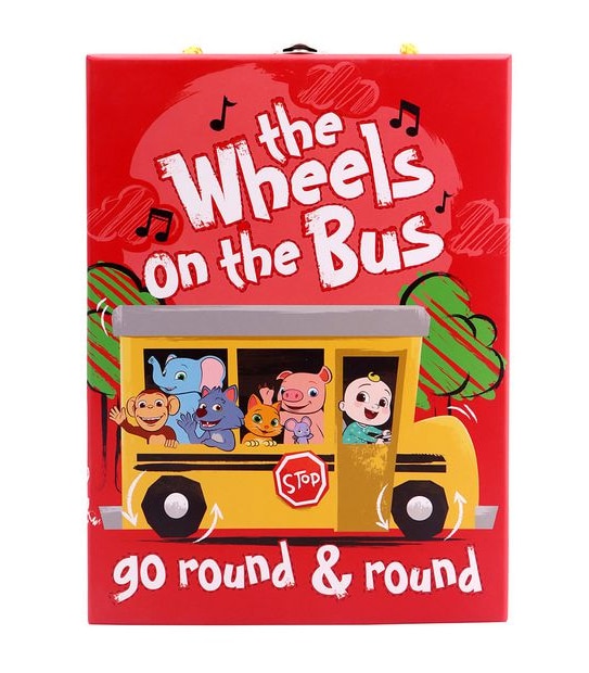 Cocomelon Paint And Decorate Wooden Bus Kit - Wheels On The Bus
