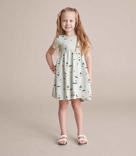 Halloween Print Dress