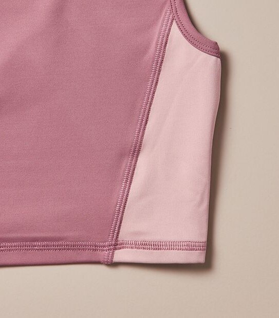 Active Spliced Crop Top
