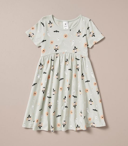 Halloween Print Dress