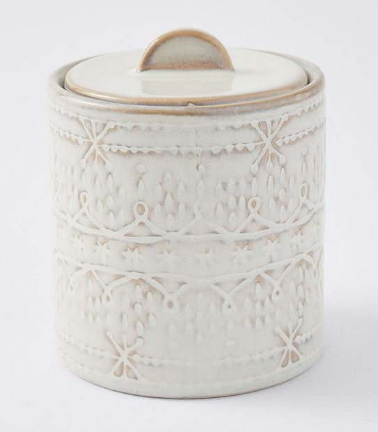 Aria Embossed Canister