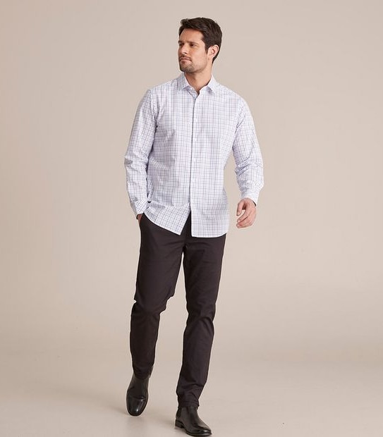 Preview Long Sleeve Gingham Check Shirt