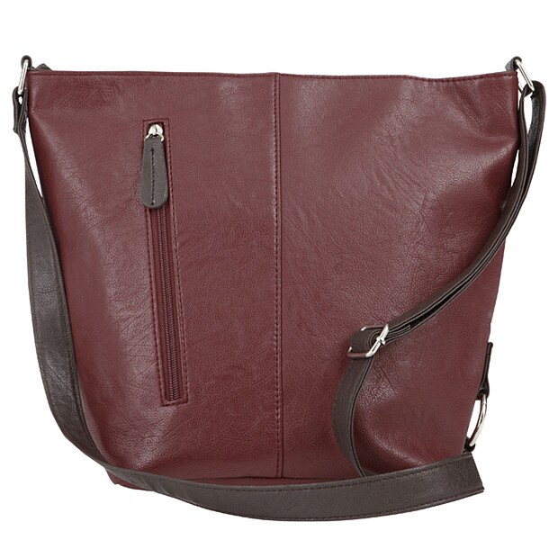Crossbody Contrast Trim Bucket Bag Crossbody Contrast Trim Bucket Bag