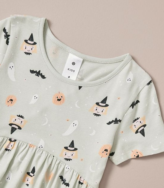 Halloween Print Dress