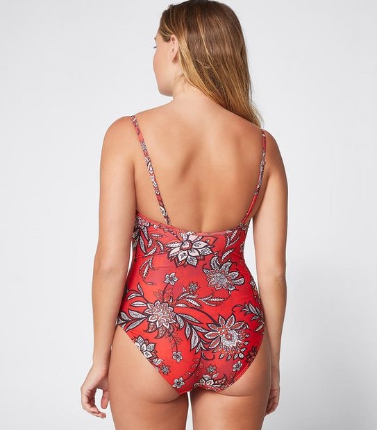 Shape Your Body Ladder Trim One Piece Bathers