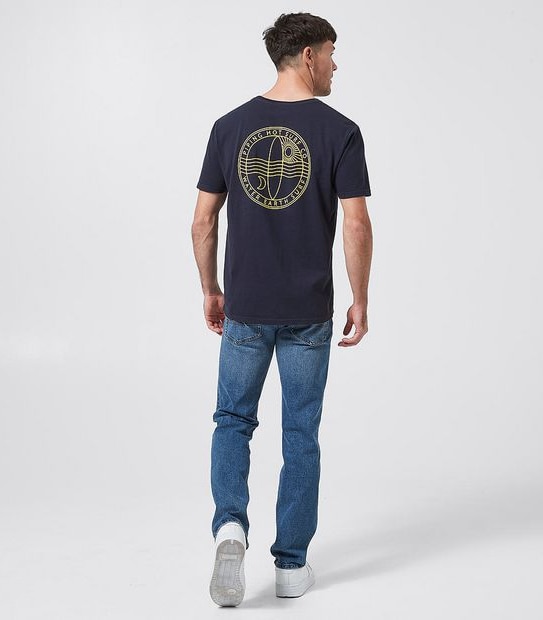 Piping Hot Earth Water Crew - Navy