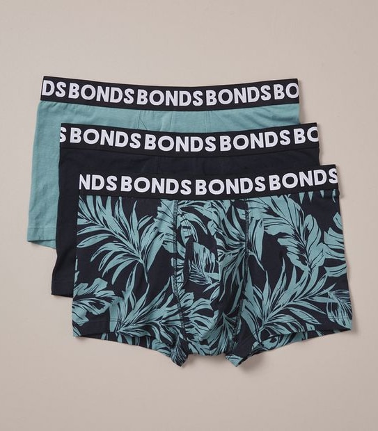 Bonds 3 Pack of Everyday Trunks