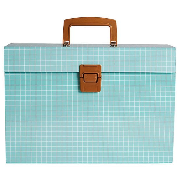 Expanding Carry File - Blue Expanding Carry File - Blue