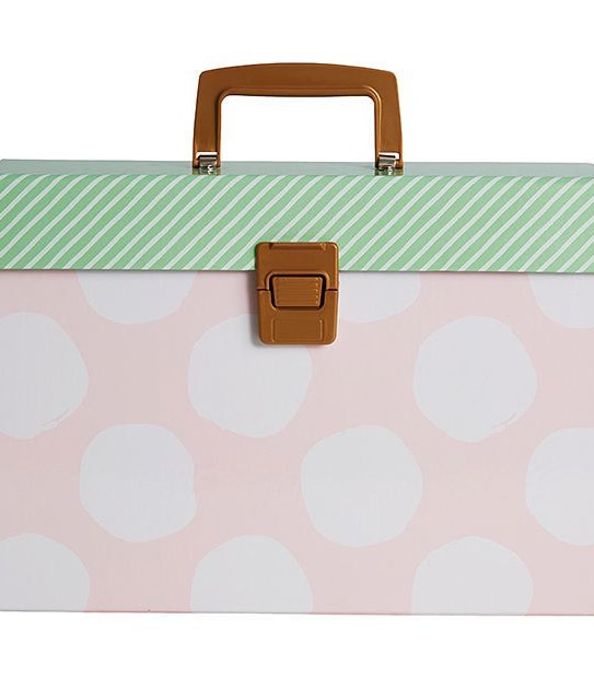 Expanding Carry File - Pink