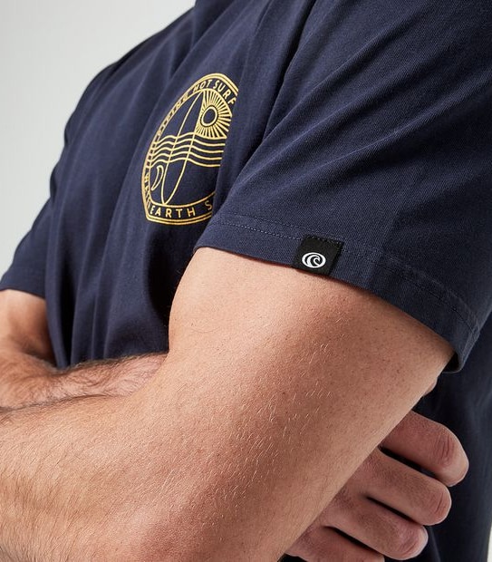 Piping Hot Earth Water Crew - Navy