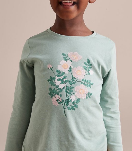 Organic Cotton Print Top